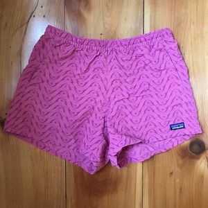 Patagonia Baggies Pink Wave Small
